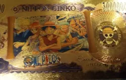 RARE Usopp One Piece Anime 24K Gold Flake Berry Dollar USA SELLER - Image 4