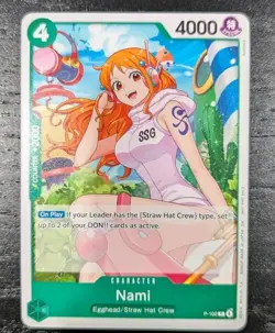 One Piece Nami P-102 English Promo | Near Mint | New - Image 1