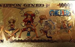 RARE GEAR 5 Luffy One Piece Anime 24K Gold Flake Berry Dollar USA SELLER (1) - Image 5