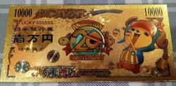 RARE Tony Tony Chopper One Piece Anime 24K Gold Flake Berry Dollar USA SELLER - Image 1