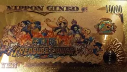 RARE Tony Tony Chopper One Piece Anime 24K Gold Flake Berry Dollar USA SELLER - Image 4