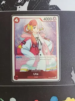 Uta Op01-005 Romance Dawn Holo English One Piece TCG Near Mint - Image 1