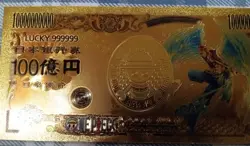 RARE MARCO One Piece Anime 24K Gold Flake Berry Dollar USA SELLER - Image 4
