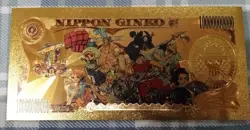 RARE MARCO One Piece Anime 24K Gold Flake Berry Dollar USA SELLER - Image 5