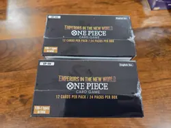 Both-Sealed English One Piece OP-09 Emporors in the New World Sealed Booster Box - Image 3
