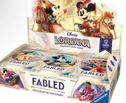 Disney Lorcana Fabled Factory Sealed Booster Box Case free priority shipping - Image 1