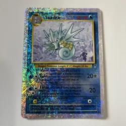 Pokemon TCG 2002 Seadra 63/110 Legendary Collection Reverse HOLO Foil - Image 1