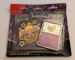POKEMON TCG Paldean Fates Tech Sticker Blister - Assorted - Image 1