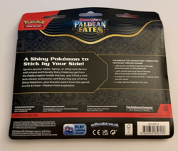 POKEMON TCG Paldean Fates Tech Sticker Blister - Assorted - Image 2