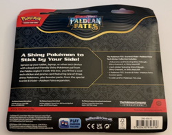 POKEMON TCG Paldean Fates Tech Sticker Blister - Assorted - Image 4