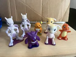 Pokemon Figures Assorted Burger King fast food toys Lot of 7 - Image 1