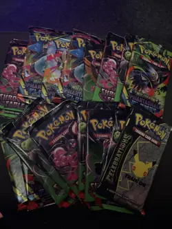 Pokemon Tcg Assorted Booster Pack Bundle X 17 - Image 1