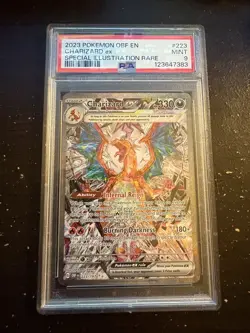 118714333 Charizard ex 2023 Pokemon SV Obsidian Flames - OBF EN #223 PSA 9 - Image 1