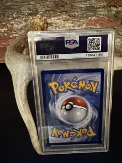 2016 POKEMON XY BLACK STAR PROMO RED & BLUE COLL FULL ART/CHARIZARD EX PSA 8 - Image 2