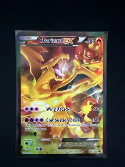 Charizard EX XY121 Black Star Promo 2016 Holo Rare XY Full Art Pokemon Card TCG - Image 1