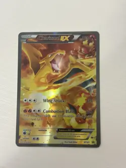 Pokemon TCG Charizard EX XY121 Full Art Black Star Promo NM Condition - Image 1