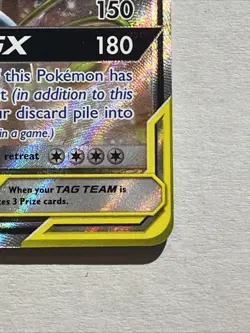 Pokemon 2019 Sun Moon Celebi & Venusaur GX Tag Team Black Star Promo SM167 - Image 5