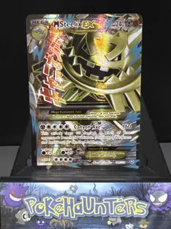 Pokemon Card M Steelix Ex 109/114 Ultra Rare Steam Siege Full Art Near Mint - Image 1