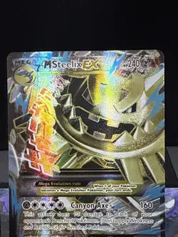 Pokemon Card M Steelix Ex 109/114 Ultra Rare Steam Siege Full Art Near Mint - Image 2