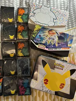 Pokemon sealed ETB Sleeves Bundle (Assorted) - TCG Packs Sword and Shield 35x - Image 3