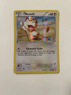 Meowth - (Toys R Us Promo) 053/083 Pokemon Cards & Products Holo MP - Image 1