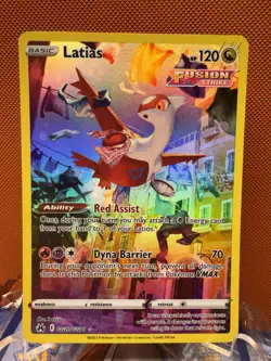 Pokemon SWSH Crown Zenith Latias Galarian Gallery Holo Rare #GG20/GG70 NM 1285 - Image 1