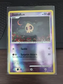 Pokemon TCG Duskull Stormfront Reverse Holo Card 60/100 - Image 1