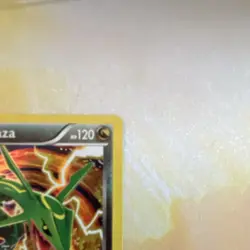 Pokemon Rayquaza 11/20 Dragon Vault Holo Rare Basic Card 120HP Shred - Image 2