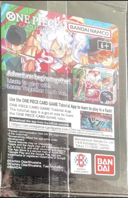 One Piece Monkey D. Luffy US Voyage College Basketball Promo Card Rutgers - Image 2
