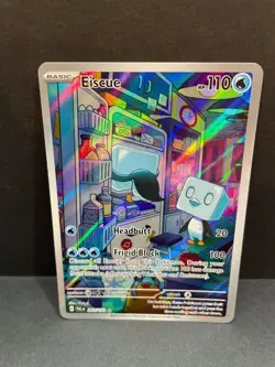 Eiscue Paldea Evolved Pokemon Card Illustration 205/193 Rare Card NM - Image 1