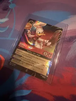 Lorcana Donald Duck Pie Slinger Promo Card 2/DIS Disney Festival of the Arts - Image 1