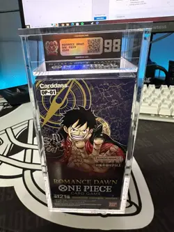 One Piece Trading Card Game Romance Dawn OP-01 Booster Box Japanese "Graded 98" - Image 1