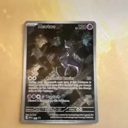 Pokemon Mewtwo 052 Scarlet & Violet Promo Holo Basic Card 130HP Psychic TCG - Image 1