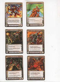 Chaotic lot #226 12 Danian creature cards. - Image 3