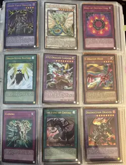 Yugioh Card Holo Collection 9 Cards - Image 1