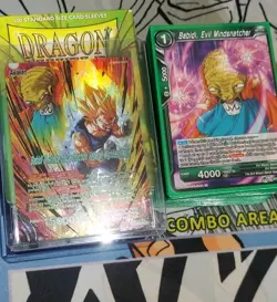 Dragon Ball Super Card Game Masters Majin Vegeta SLR 50 Card Deck w/sleeves &Box - Image 3
