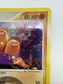Dugtrio 22/112 EX FireRed & LeafGreen Reverse Holo Rare Pokemon Card - Image 4
