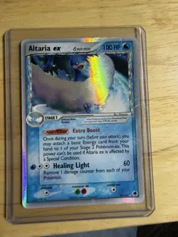 Pokemon TCG Altaria EX Dragon Frontiers Holo Card 90/101 Delta Species 2006 MP - Image 1