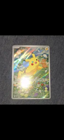 Pikachu Scarlet & Violet Promo Card 088 Special Illustration Pokemon TCG - Image 1