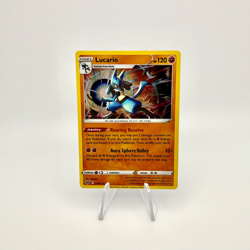 Lucario 79/172 Brilliant Stars Holo Rare Pokemon Card TCG 079/172 Pokemon - Image 1