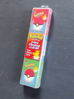1999 Pokemon Bicycle Mini Playing Cards New Sealed Never Opened - Image 2