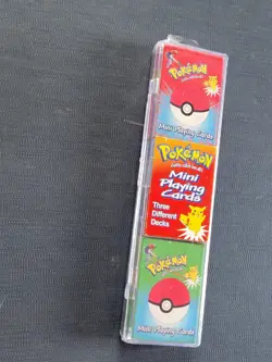 1999 Pokemon Bicycle Mini Playing Cards New Sealed Never Opened - Image 3