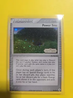 POKEMON Card Power Tree 76/92 EX LEGEND MAKER Holo Stamped - Image 1