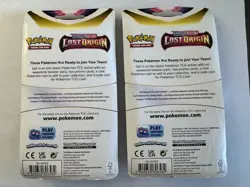 Lot of 2-Pokemon TCG Sword & Shield-Lost Origin Blister Pack Promo Cards/Coin - Image 2