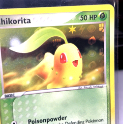 Pokemon TCG: Chikorita Reverse Holo Card 55/101 EX Hidden Legends - LP - Image 3