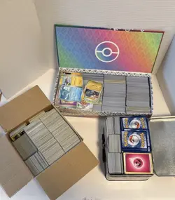 Pokemon Card Bulk Lot Over 21 Lbs, Base Cards Only 2014-2025 - Image 1