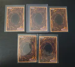 Exodia The Forbidden One Complete 5 Card Quarter Century Rare SET Yugioh TCG LP - Image 2