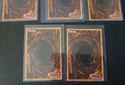 Exodia The Forbidden One Complete 5 Card Quarter Century Rare SET Yugioh TCG LP - Image 5