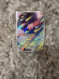 Pokemon TCG Minior Card Holo Illustration Rare, Paradox Rift 201/182 - Image 1