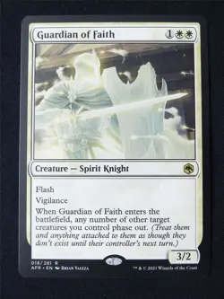 Guardian of Faith - AFR - Mtg Card #12V - Image 1